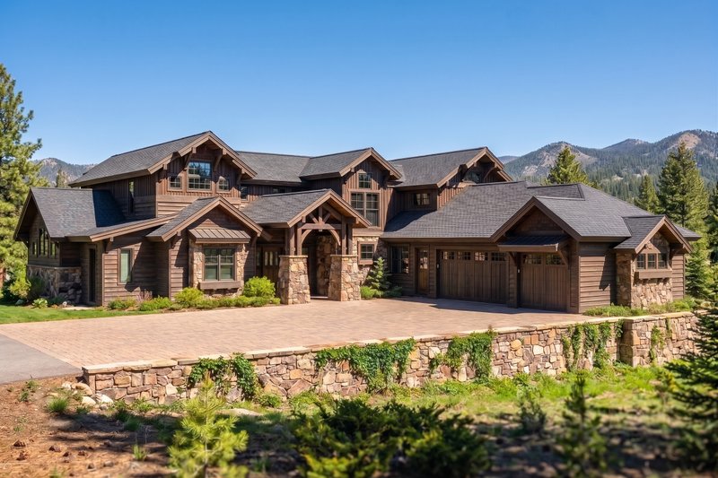 Dream House Plan - Exterior - Front Elevation 3 for Craftsman House Plan #892-50 - 5 bed, 4.5 bath