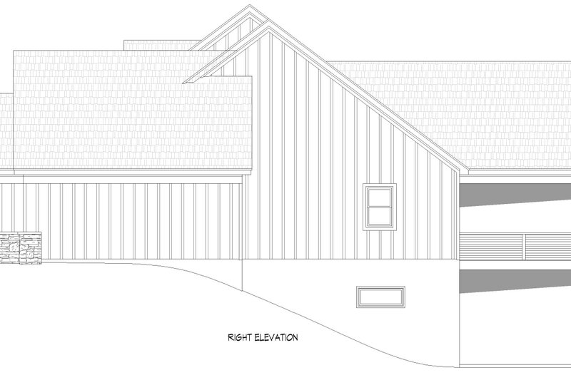Home Plan - Exterior - Other Elevation 1 for Country House Plan #932-1442 - 4 bed, 4.5 bath