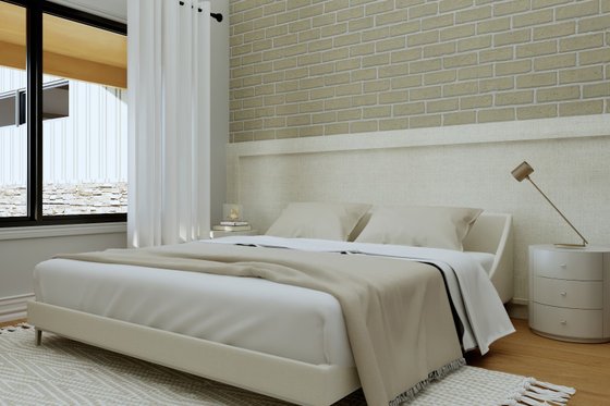 Interior - Bedroom for Contemporary House Plan #1064-364 - 2 bed, 2 bath