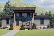 Contemporary Style House Plan - 3 Beds 3 Baths 2084 Sq/Ft Plan #932-784 