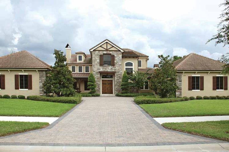 Home Plan - Exterior - Front Elevation 5 for European House Plan #1019-6 - 5 bed, 5 bath
