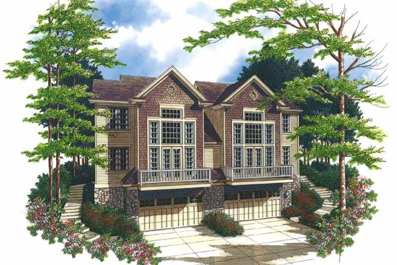 Dream House Plan - Traditional Exterior - Front Elevation Plan #48-843
