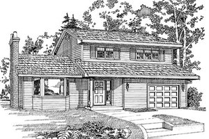Traditional Exterior - Front Elevation Plan #47-397