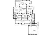 Country Style House Plan - 4 Beds 4.5 Baths 3348 Sq/Ft Plan #930-87 