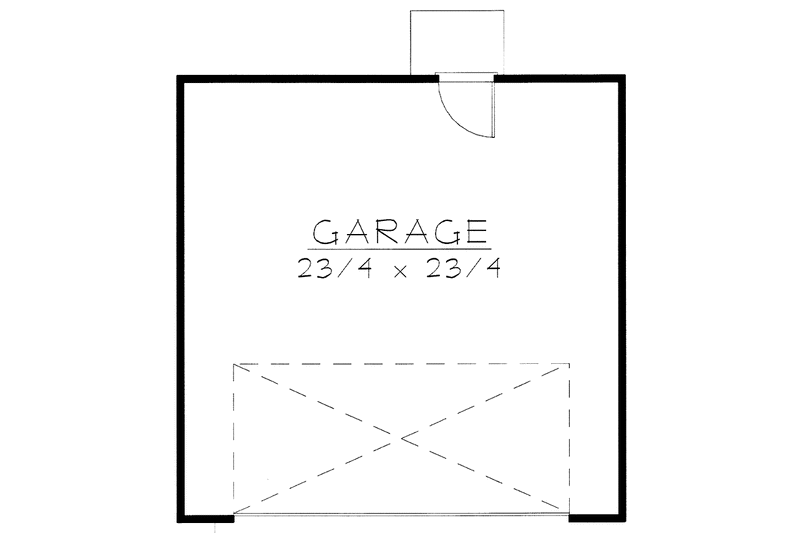 House Blueprint - Floor Plan - Other Floor for Craftsman House Plan #1037-6 - 2 bed, 2 bath
