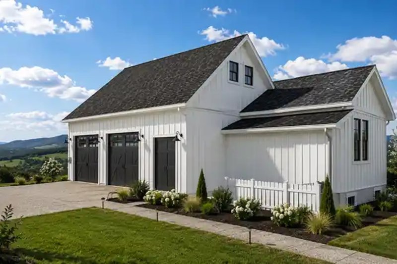 House Blueprint - Exterior - Other Elevation for Ranch House Plan #1116-42 - 3 bed, 2.5 bath
