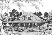 Farmhouse Style House Plan - 4 Beds 2.5 Baths 2817 Sq/Ft Plan #14-205 