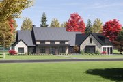 European Style House Plan - 4 Beds 4.5 Baths 3817 Sq/Ft Plan #1096-22 