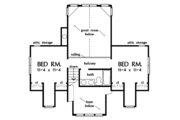 Country Style House Plan - 3 Beds 2.5 Baths 1761 Sq/Ft Plan #929-350 Floor 