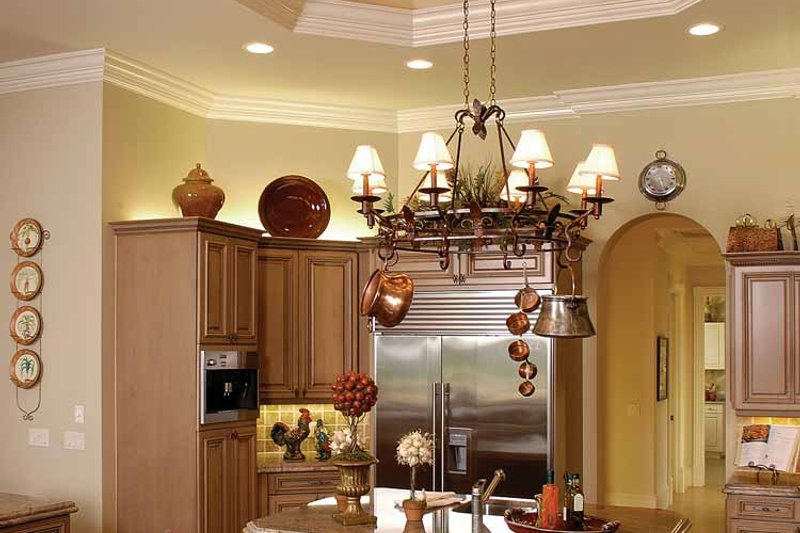 Architectural House Design - Interior - Kitchen for Mediterranean House Plan #1017-1 - 5 bed, 5.5 bath