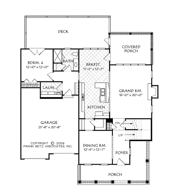 Home Plan - Country Floor Plan - Main Floor Plan #927-521