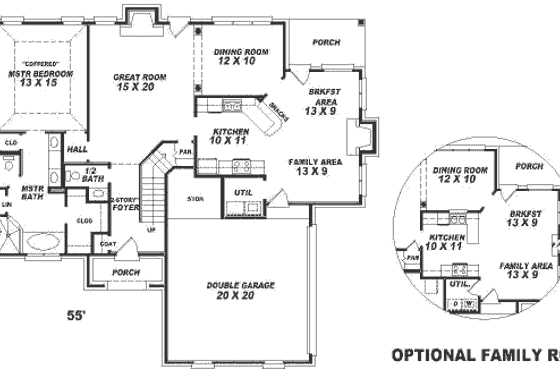 Photo for European House Plan #81-220 - 3 bed, 2.5 bath
