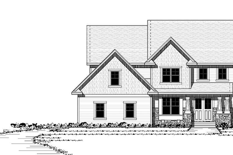 Dream House Plan - Traditional Exterior - Front Elevation Plan #51-670