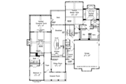 Country Style House Plan - 4 Beds 5 Baths 3496 Sq/Ft Plan #927-424 