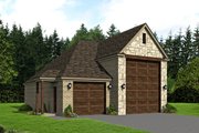 Country Style House Plan - 0 Beds 0 Baths 1381 Sq/Ft Plan #932-265 