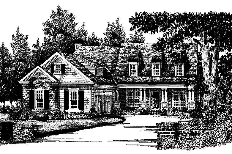 Home Plan - Exterior - Front Elevation 3 for Country House Plan #927-267 - 3 bed, 2.5 bath