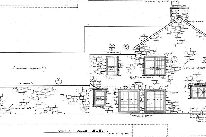 House Design - Exterior - Other Elevation for Country House Plan #72-645 - 4 bed, 2 bath
