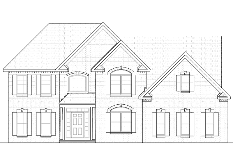 Architectural House Design - Classical Exterior - Front Elevation Plan #328-387