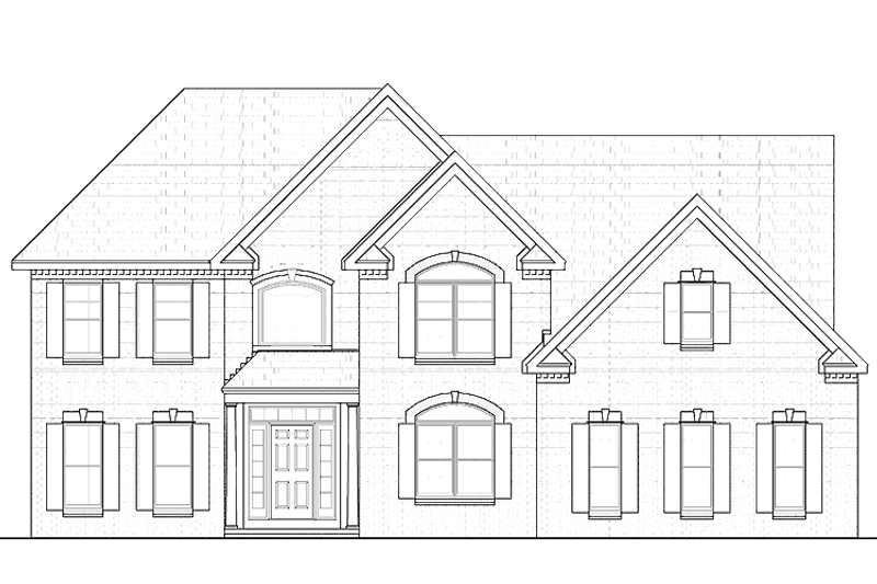 Home Plan - Classical Exterior - Front Elevation Plan #328-387