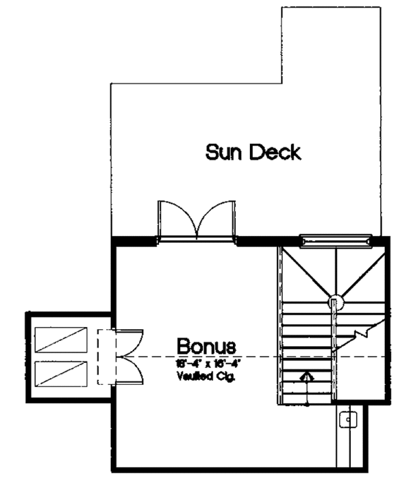 Architectural House Design - Mediterranean Floor Plan - Other Floor Plan #417-558