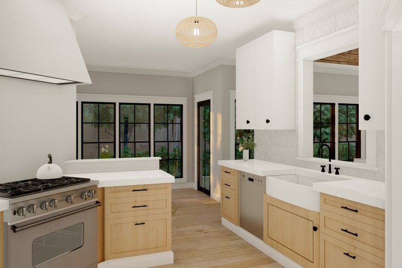 Home Plan - Interior - Kitchen for Craftsman House Plan #1094-2 - 3 bed, 3.5 bath