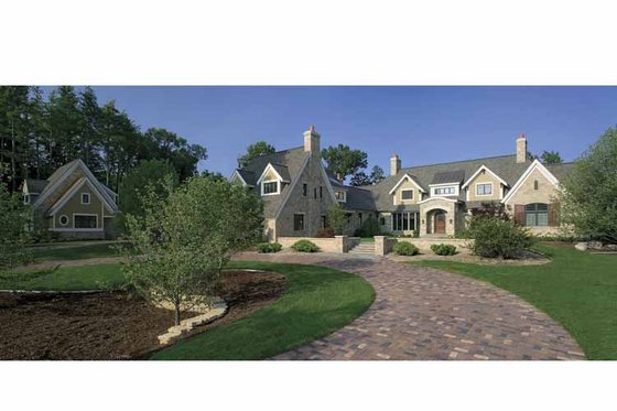 Exterior - Front Elevation 5 for Country House Plan #928-183 - 3 bed, 3 bath