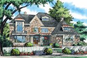 European Style House Plan - 5 Beds 4 Baths 3865 Sq/Ft Plan #929-868 