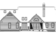 Traditional Style House Plan - 3 Beds 2 Baths 2103 Sq/Ft Plan #929-379 