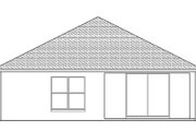 Mediterranean Style House Plan - 3 Beds 2 Baths 1449 Sq/Ft Plan #1058-93 