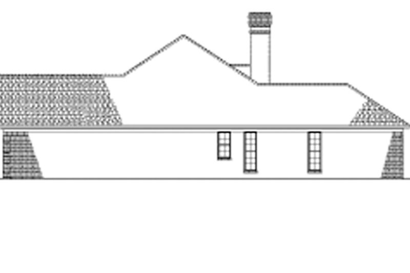 Home Plan - Exterior - Other Elevation for Ranch House Plan #17-2624 - 4 bed, 2.5 bath