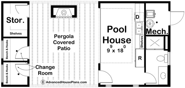 House Plan Design - Modern Floor Plan - Main Floor Plan #455-641