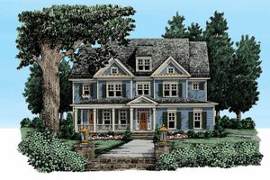 Craftsman Exterior - Front Elevation Plan #927-325