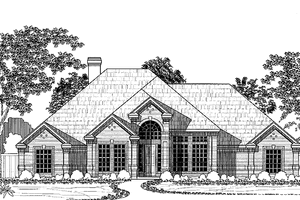 Dream House Plan - Ranch Exterior - Front Elevation Plan #946-7