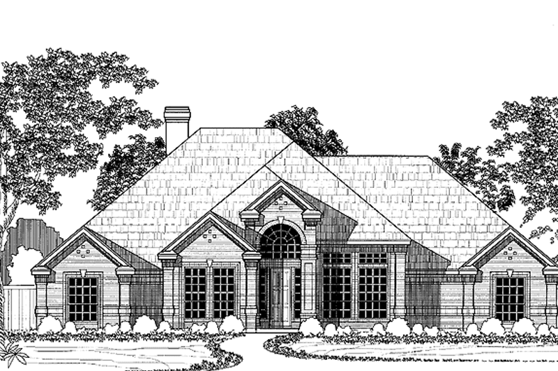 Home Plan - Ranch Exterior - Front Elevation Plan #946-7