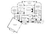 Craftsman Style House Plan - 4 Beds 4 Baths 3014 Sq/Ft Plan #929-937 