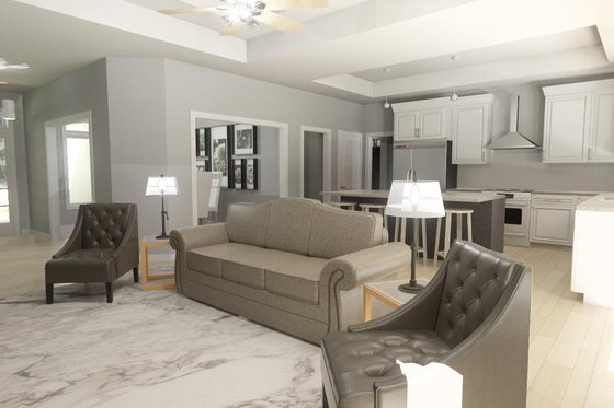Interior - Other for Modern House Plan #1109-9 - 4 bed, 3 bath