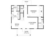 Colonial Style House Plan - 3 Beds 2.5 Baths 1584 Sq/Ft Plan #1058-212 