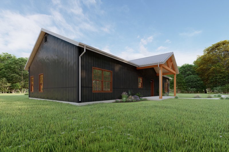 Dream House Plan - Exterior - Other Elevation 7 for Farmhouse House Plan #1092-15 - 3 bed, 2 bath