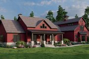 Farmhouse Style House Plan - 4 Beds 3.5 Baths 2683 Sq/Ft Plan #923-350 