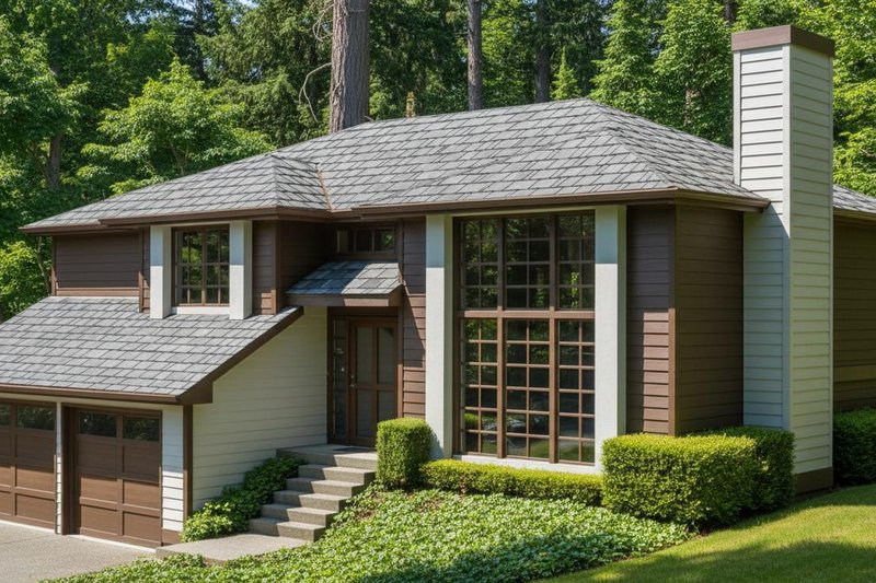 Traditional Style House Plan - 4 Beds 3 Baths 1143 Sq/Ft Plan #87-301 Exterior