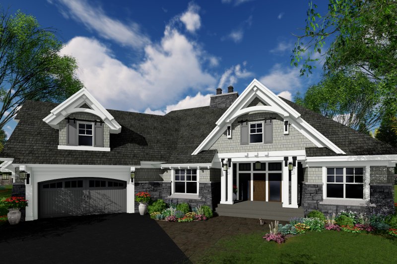 Craftsman Style House Plan 4 Beds 3 Baths 2341 Sq Ft Craftsman Style House Plan 4 Beds 3 Baths 2341 Sq Ft