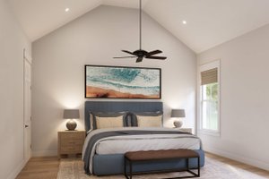 Interior - Master Bedroom for Farmhouse House Plan #430-348 - 3 bed, 2.5 bath