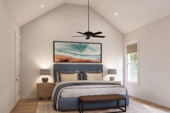 Interior - Master Bedroom for Farmhouse House Plan #430-348 - 3 bed, 2.5 bath