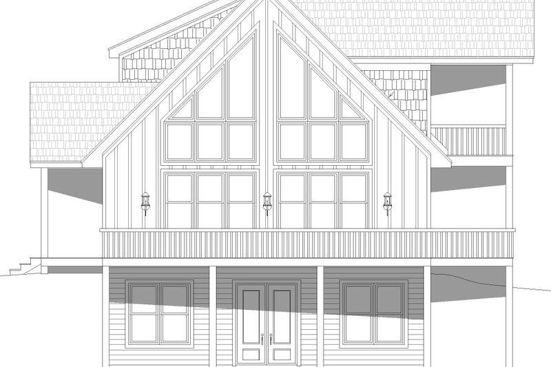 Dream House Plan - Exterior - Other Elevation 1 for Southern House Plan #932-796 - 3 bed, 2.5 bath