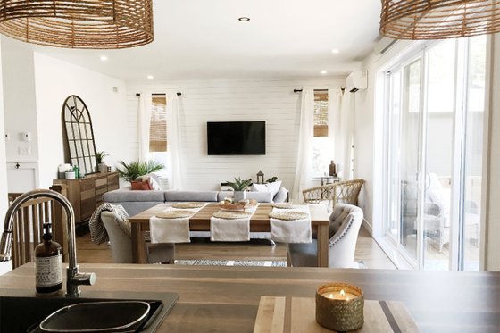 Interior - Dining Room for Modern House Plan #23-2638 - 1 bed, 1 bath