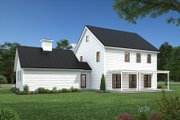 Colonial Style House Plan - 3 Beds 2.5 Baths 2112 Sq/Ft Plan #497-19 