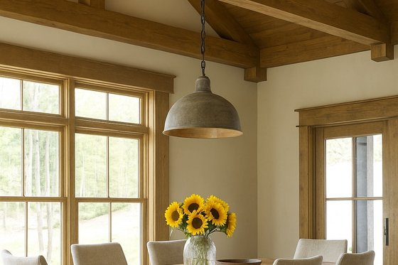 Interior - Dining Room for Craftsman House Plan #928-36 - 4 bed, 3.5 bath