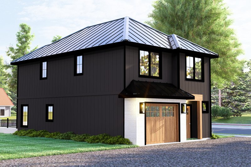 House Plan Design - Exterior - Other Elevation for Modern House Plan #1064-321 - 3 bed, 2.5 bath