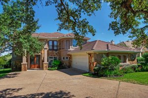 Home Plan - Mediterranean Exterior - Front Elevation Plan #80-184