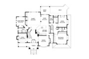 Contemporary Style House Plan - 4 Beds 5 Baths 4795 Sq/Ft Plan #132-511 